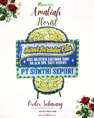 Papan Bunga Duka di Lokpaikat